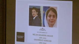 LIVE EVENT Memorial for Milad Ghasemi Ariani and Ghanimat Azhdari