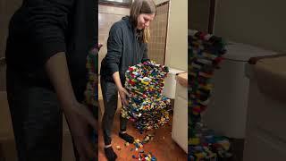 Destroying the Lego Toilet!