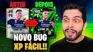 XP INFINITA!! BUG PRA UPAR CARTA MUITO RÁPIDO!! FC MOBILE