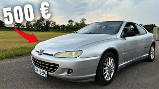 J’ACHÈTE UNE PEUGEOT 406 COUPÉ A 500 € !