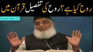 Soul(Rooh) Explanation in Quran by Dr Israr Ahmed