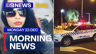 Manhunt underway after fatal shooting in Brisbane; Fatal Melbourne crash | 9 News Australia