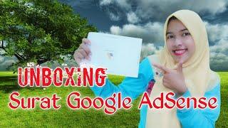 Unboxing Surat Google AdSense | pengalaman awal jadi youtuber