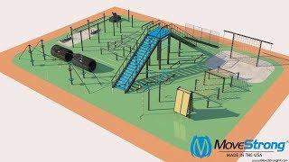 MoveStrong First Responders Obstacle Course Design