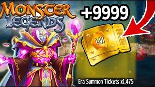 Monster Legends FARMING TICKETS!  NO CHEATS - Xandrite Spellbound Primerion Domemane