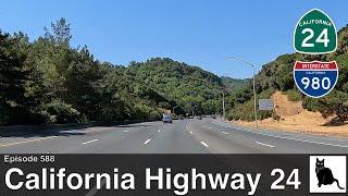 California 24 and I-980: The East Bay's Most Scenic Freeway