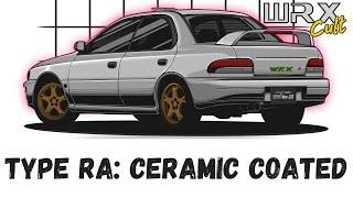 Subaru Impreza WRX Type RA STi 1997 Version 3, Ceramic Coat Detail Clean - Now Better Than Ever!