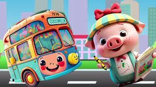 Wheels on the bus kids song | 0139 | super simple Songs | Coco Finger Rhymes