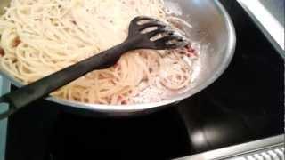 Spaghetti carbonara kochen / Spaghetti carbonara selber machen - Rezept