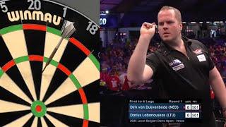 Dirk van Duijvenbode vs Darius Labanauskas • Belgian Darts Open 2025 (ROUND 1) #pdc #darts #fyp