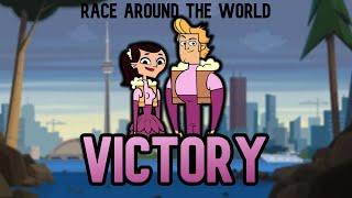 Winning in RACE AROUND THE WORLD | With voice