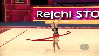 STOJANOV Rejchl (MKD) - 2019 Rhythmic Worlds, Baku (AZE) - Qualifications Ribbon