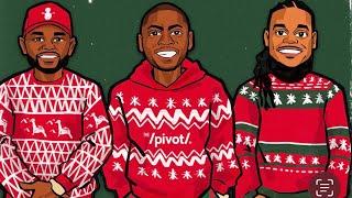 Happy Holidays to our Pivot Family from Ryan Clark, Fred Taylor & Channing Crowder | The Pivot