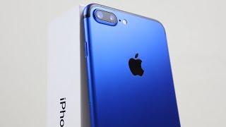 Unique Blue iPhone 7 Plus Built From A Broken iPhone