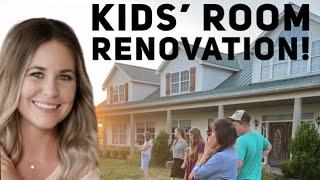 Kids’ Room Renovation!