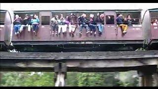 Martina, Miss Wu, Tuna, Mr John Chew, Mr John Wong on Puffing Billy Train