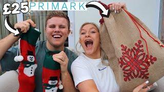 £25 PRIMARK STOCKING FILLER CHALLENGE | James and Carys