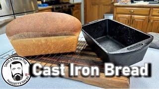  Simple Bread Fueled Generations | Homemade Delight Lodge Cast Iron Loaf Pan | Teach a Man to Fish