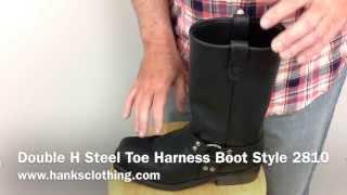 Double H Styele 2810 Steel Toe Harness Boot USA Made