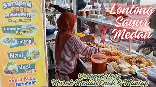 Lontong Sayur Medan & Nasi Uduk Nya Paling Best Seller Di Tempat Makan "SARAPAN PAGI MBAK SUM".