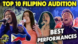 2024 Top 10 Filipino Audition The Voice USA Australian Idol The Voice Germany | The Singing Show TV