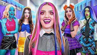 Вампирша Стала Королевой Monster High! История Любви в Школе Монстров