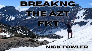 Breaking Records: Nick Fowler's Arizona Trail FKT