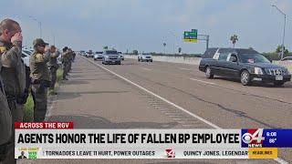 Agents honor the life of fallen Border Patrol employee