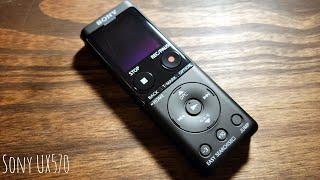 Recorder Review| Sony ICD-UX570 Voice Recorder