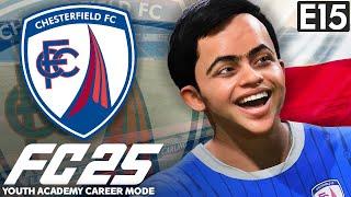 SUPER POLISH STRIKER STUNS ON DEBUT! | FC 25 YOUTH ACADEMY CAREER MODE EP15 | CHESTERFIELD