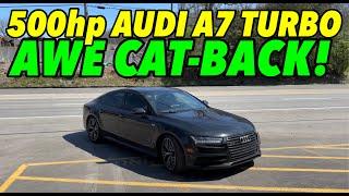 500hp Audi A7 3.0L Turbo V6 w/ AWE Cat-Back Exhaust!