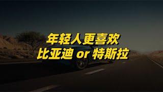 年轻人更喜欢比亚迪还是特斯拉？真实数据和我想象中不太一样