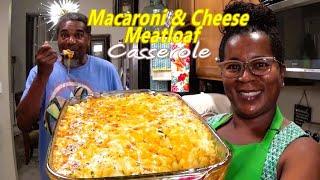 Macaroni & Cheese Meatloaf Casserole | This Dish is Also Known as Pastitsio Which is a Greek Lasagna