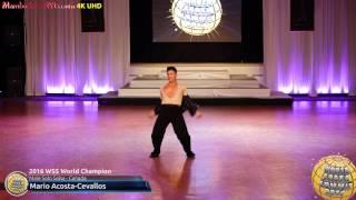 WSS16 Professional Male Solo Salsa World Champion Mario Acosta Cevallos