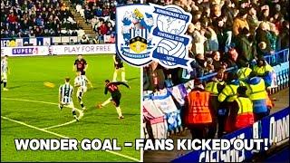 STUNNING WINNER & TWO BRUMMIES EJECTED  Huddersfield Town 0-1 Birmingham City