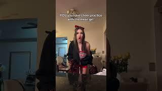 POV you have cheer practice with the mean girl:
