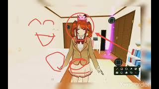 I Just wanted to share my oc in anime school simulator hope you like it