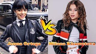 Milana Khametova VS Jenna Ortega Stunning Transformation | From Baby To Now Years Old