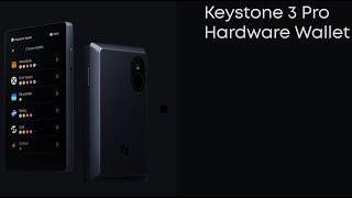 Keystone 3 pro  распаковка и настройка кошелька