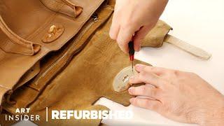 How A $1,200 Mulberry Bag Is Professionally Restored | Refurbished