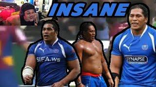 Henry Tuilagi | A BRUTAL Rugby BEAST Crushing Everyone! (Reaction)