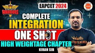 Complete Integrations - One Shot | EAMCET Mathematics | EAPCET 2024 | AP & TS Inter Math | Kiran Sir