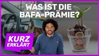 Geld geschenkt? So funktioniert die BAFA-Prämie | KURZ ERKLÄRT