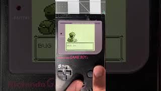 My first Gameboy Mod DMG FunnyPlaying IPS Q5 Screen Mod Pokemon red #shorts #gameboy #vgr #vgr