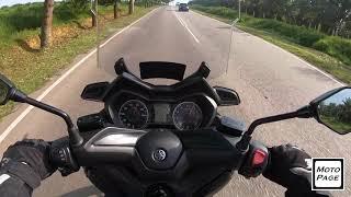 2019 Yamaha XMAX 250/300 - RAW Onboard Riding Exhaust Sound | MotoPage