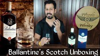 Ballantine's Finest Blended Scotch Unboxing & Review | World’s Most Selling Whisky Review in Hindi |