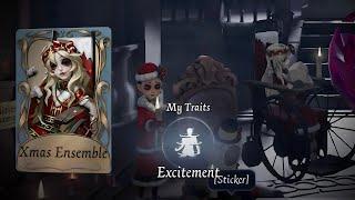 Identity V | COMPLETE XMAS TAROT TEAM BUT I’M THE HUNTER! | Sculptor “Xmas Ensemble” Gameplay