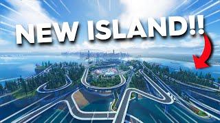 THE CREW 2 ISLAND EXPANSION!! INDEPTH LOOK AT THE MOTORFLIX ARENA!