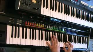 "Van Halen Jump" on keyboard Roland Jupiter 80"