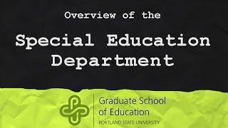 Overview of the Counselor Education Department | Portland State University